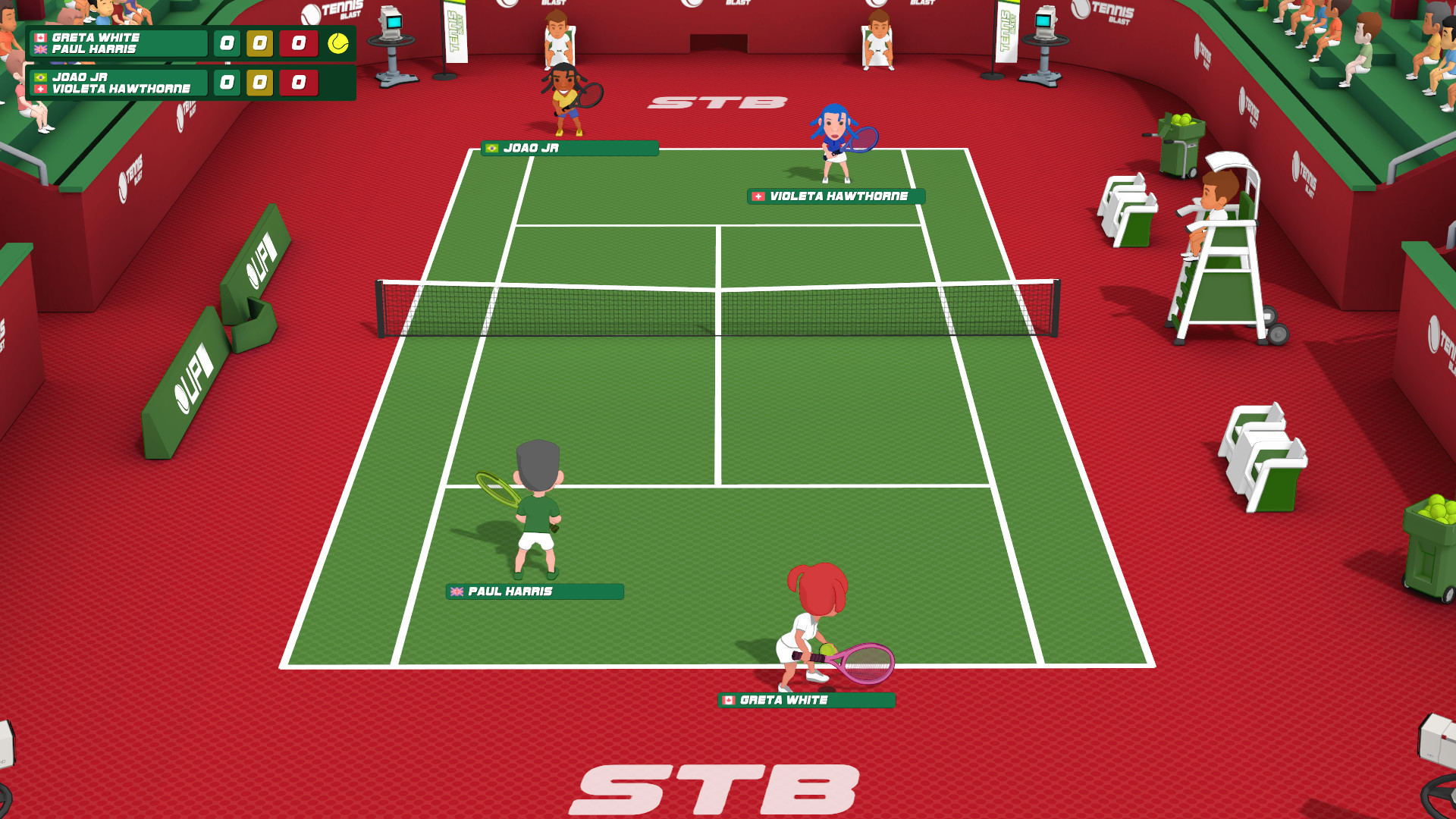 Super Tennis Blast в Steam