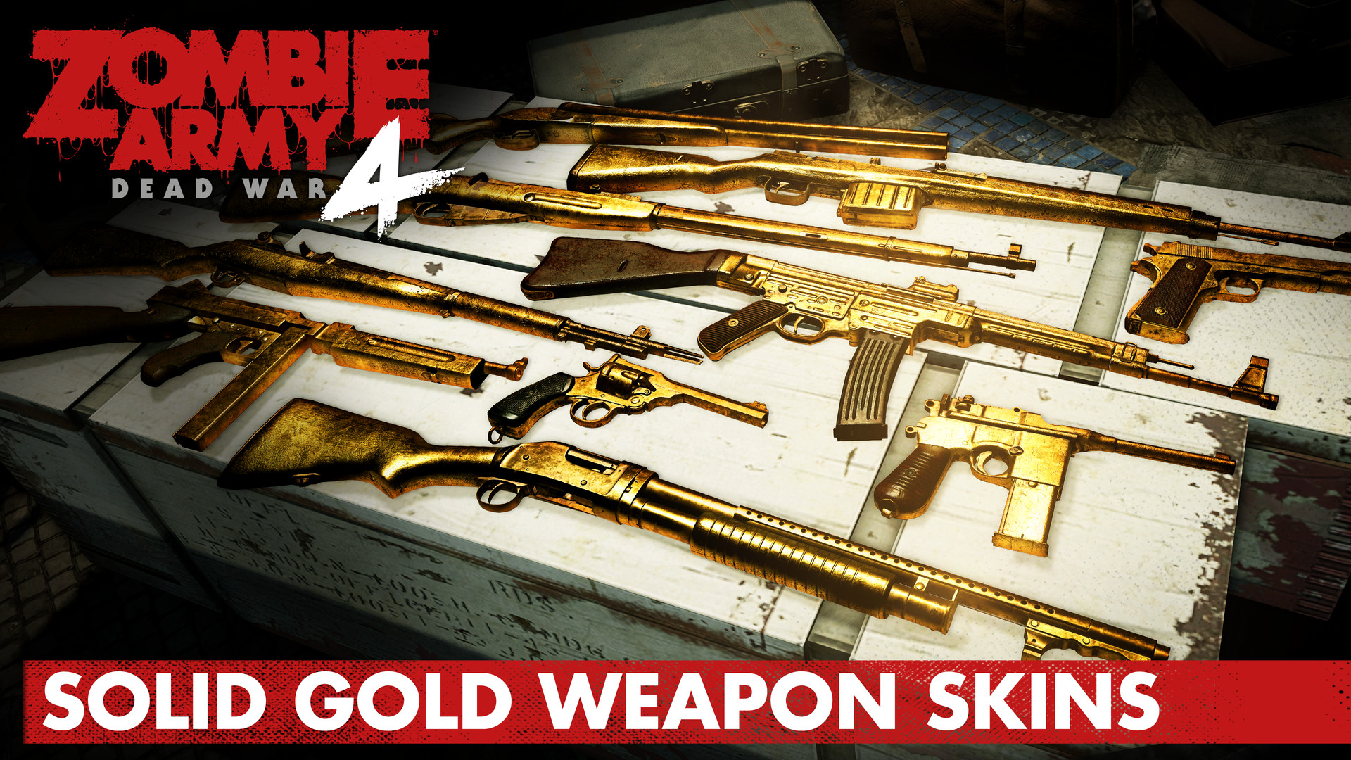 Zombie Army 4: Solid Gold Weapon Skins в Steam