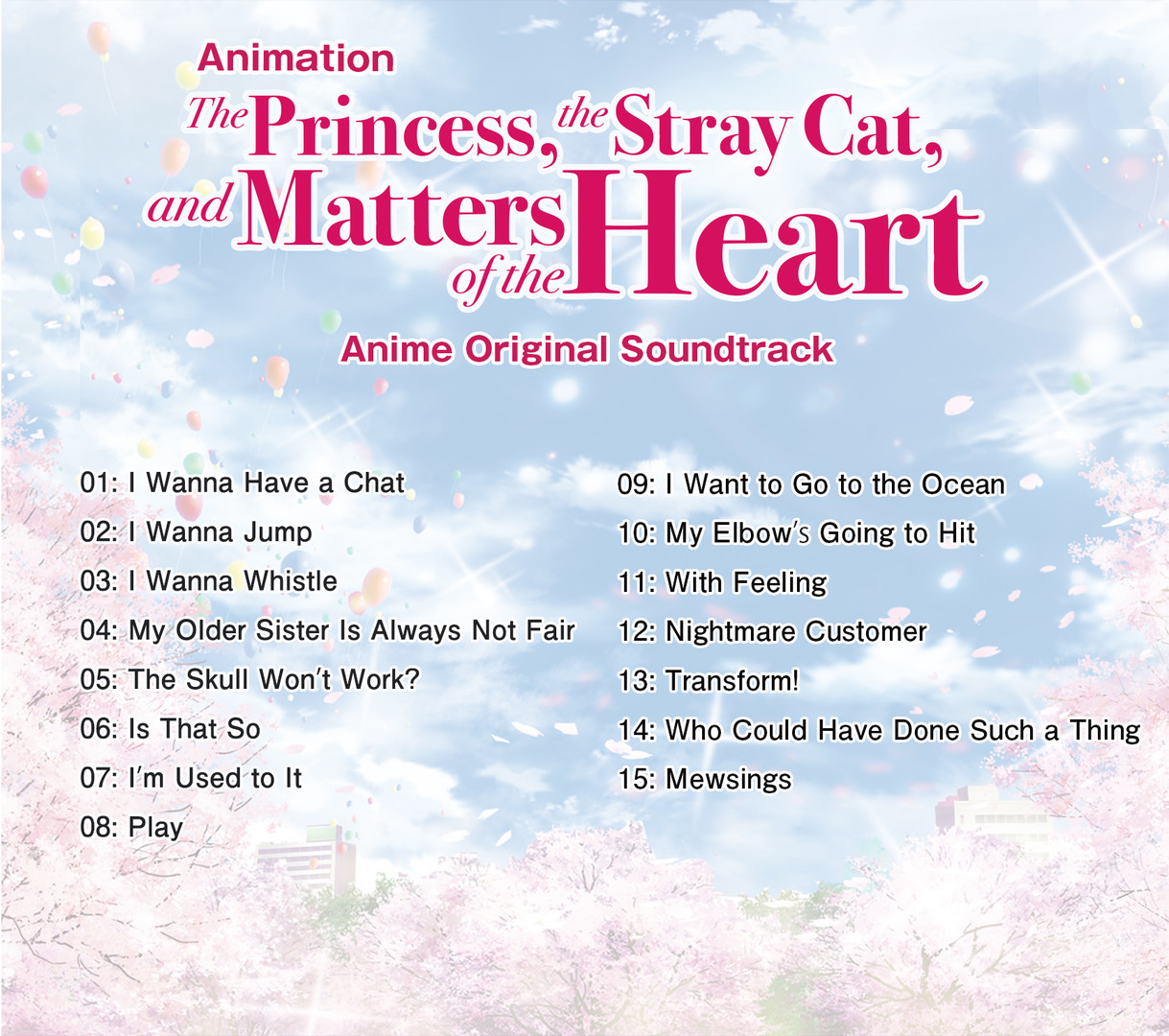 Original Soundtrack for anime - The Princess, the Stray Cat, and Matters of  the Heart в Steam