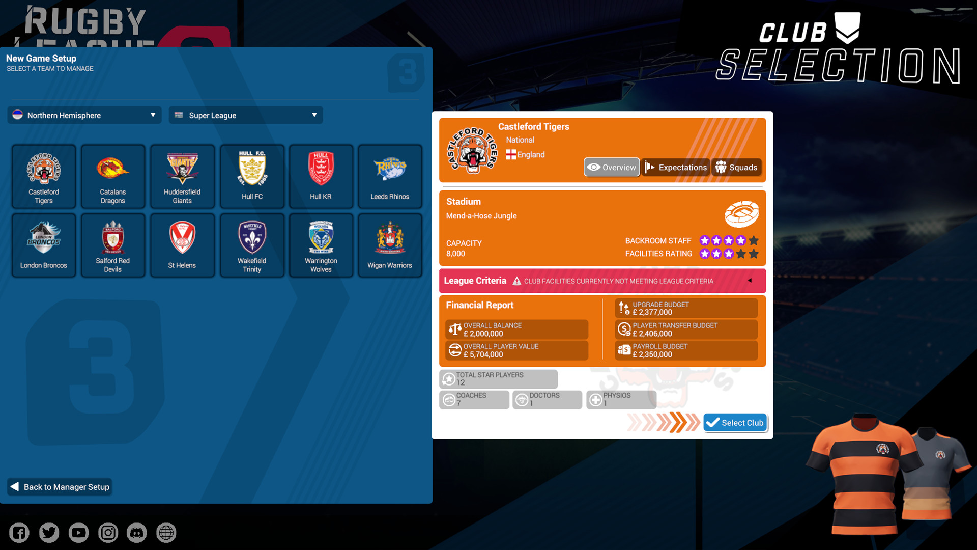 Rugby League Team Manager 3 в Steam