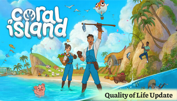 30% di sconto per Coral Island, solo su Steam