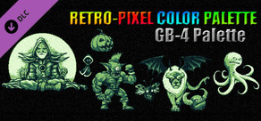 RETRO-PIXEL COLOR PALETTE - GB-4 Palette