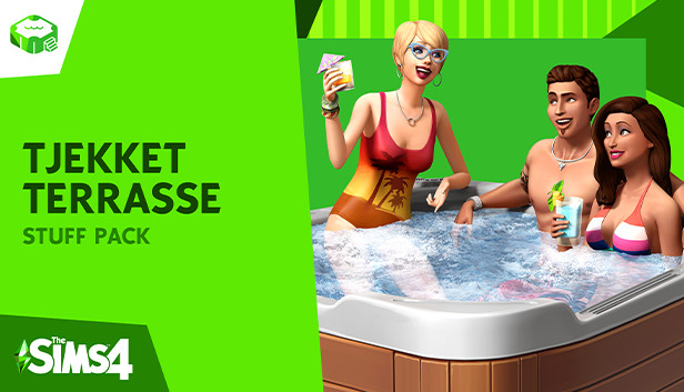The Sims™ 4 Tjekket terrasse Stuff