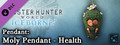 Monster Hunter World: Iceborne - Pendant: Moly Pendant - Health