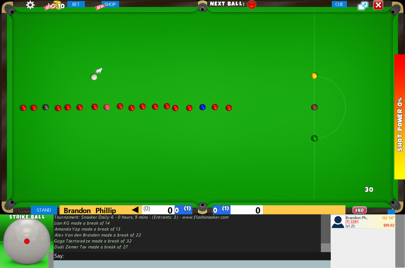 Flash Snooker Game в Steam