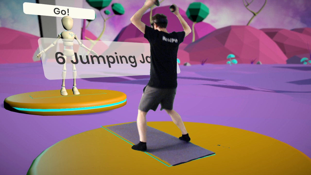 RealFit (VR fitness) в Steam