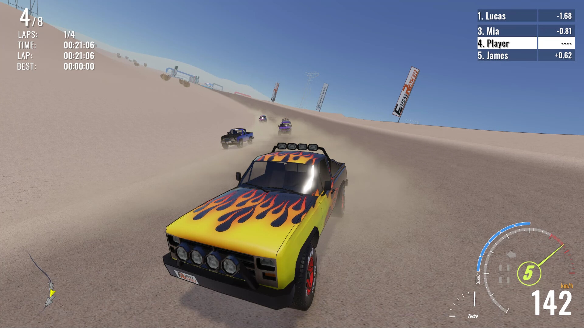 First Racer в Steam