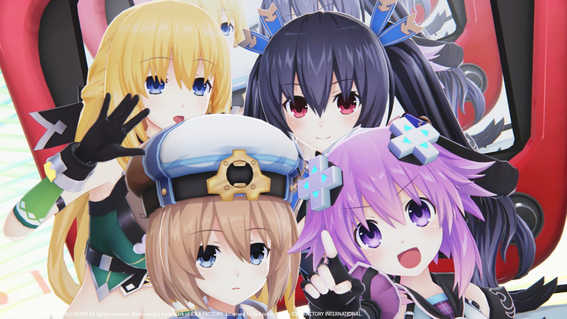 Neptunia Virtual Stars Offical Art deals Book