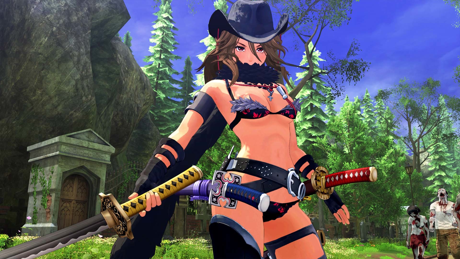 高感度ショップで2023年売れたブランド - ORIGIN OneeChanbara Exclusive Combat Normal Costume: Aya ウィッグ・エクステ