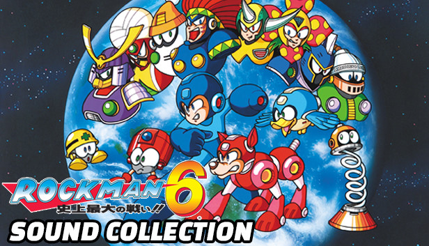 新品同様 Steam：ロックマン6 サウンドコレクション Nintendo Switch