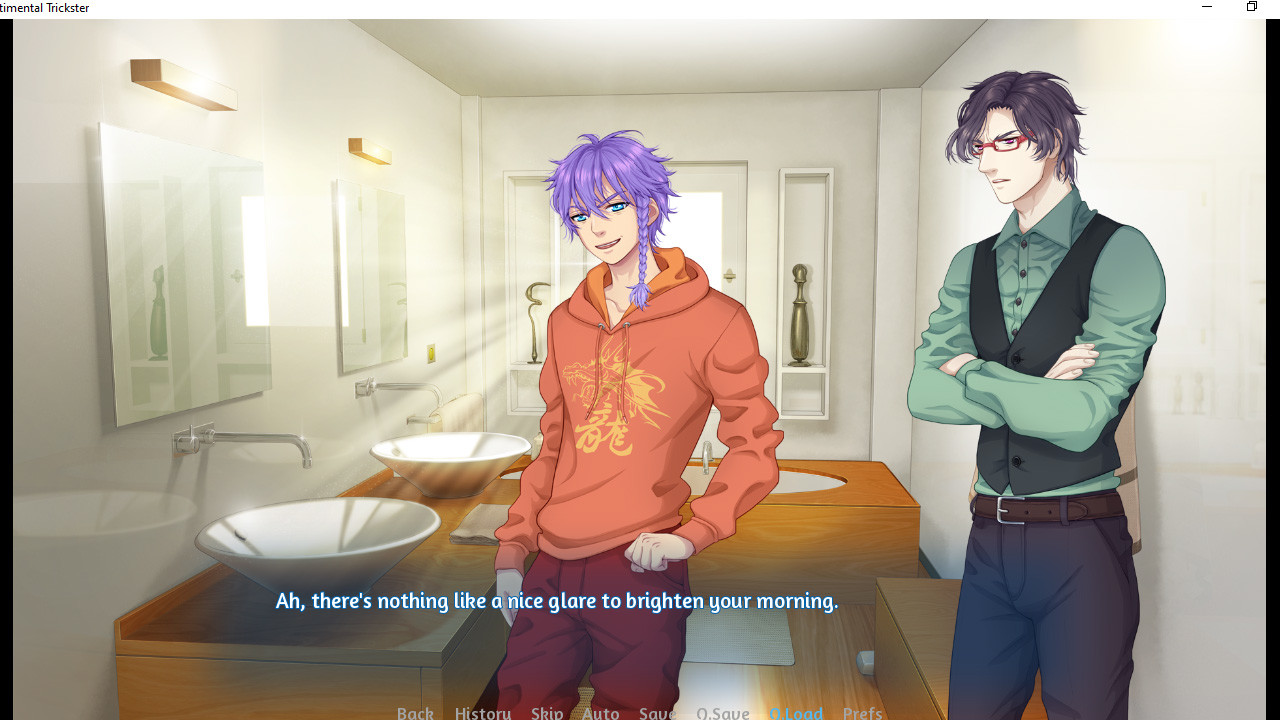 Sentimental Trickster: Yaoi BL Gay Visual Novel в Steam