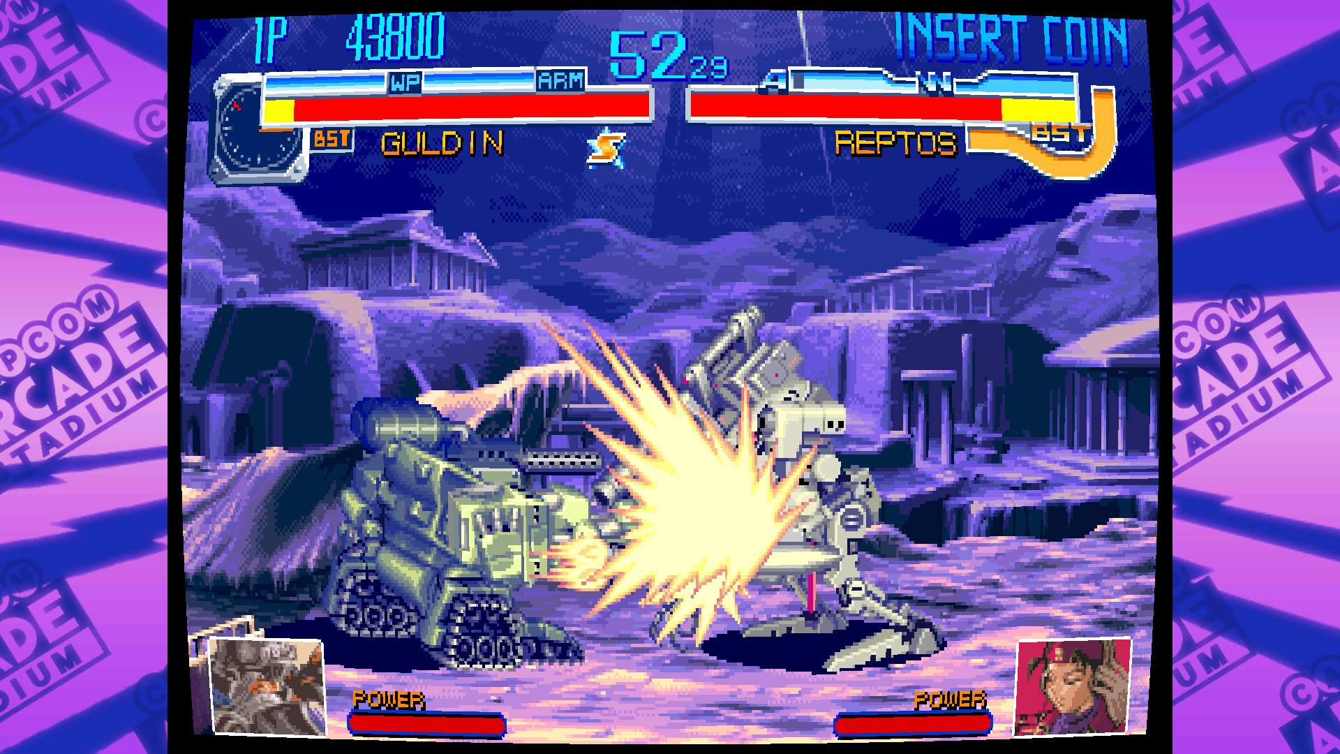 Steam：Capcom Arcade Stadium：サイバーボッツ - FULLMETAL