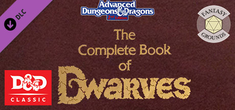 Advanced Dungeons & Dragons 2nd complete shops Book of the Dwarves!