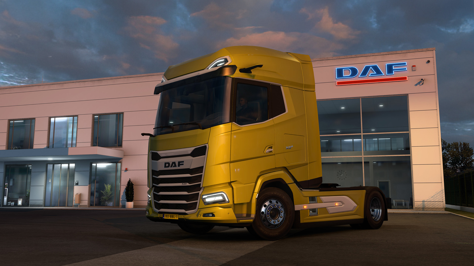 Дефлектор двери DAF XF 95, 105 (длинный) COBRA TUNING