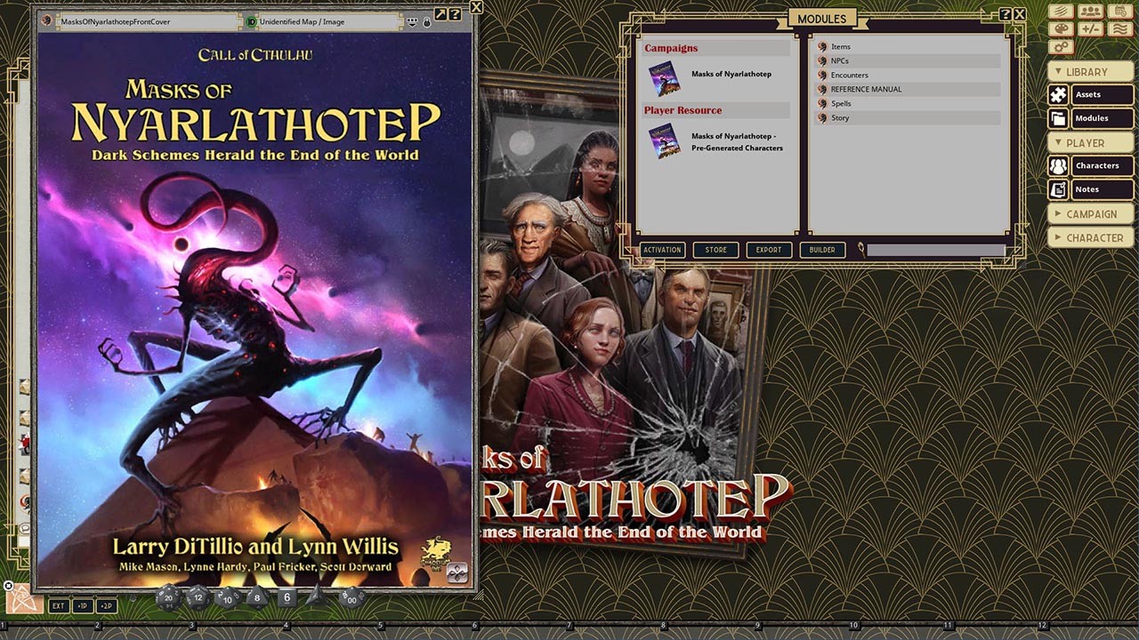 Fantasy Grounds - Masks of Nyarlathotep в Steam