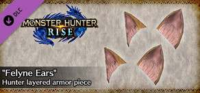 MONSTER HUNTER RISE - Peça de layered armor ''Felyne Ears'' para o Hunter