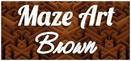 Maze Art: Brown Cover Image