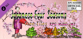 RPG Maker MZ - Japanese Four Seasons Tree Tiles