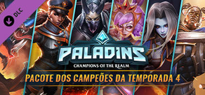 Pacote dos Campeões da Temporada 4 de Paladins