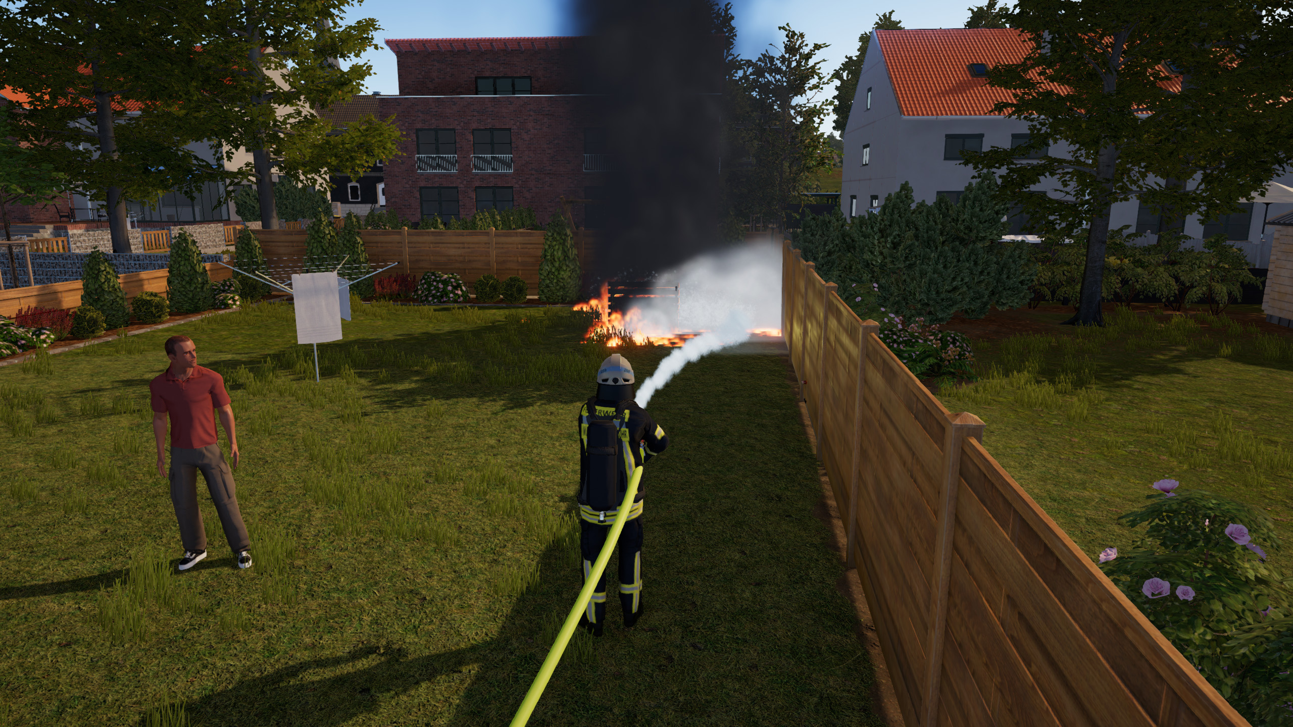 Notruf 112 - Die Feuerwehr Simulation 2: Freiwillige Feuerwehr · Emergency  Call 112 - The Fire Fighting Simulation 2: Volunteer Firefighters  Screenshots · SteamDB