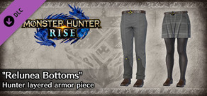 Monster Hunter Rise - Peça de layered armor "Relunea Bottoms" para o Hunter