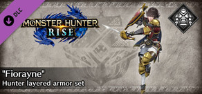 Monster Hunter Rise - "Fiorayne" Hunter layered armor set