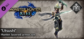 Monster Hunter Rise - "Utsushi" Hunter layered armor set