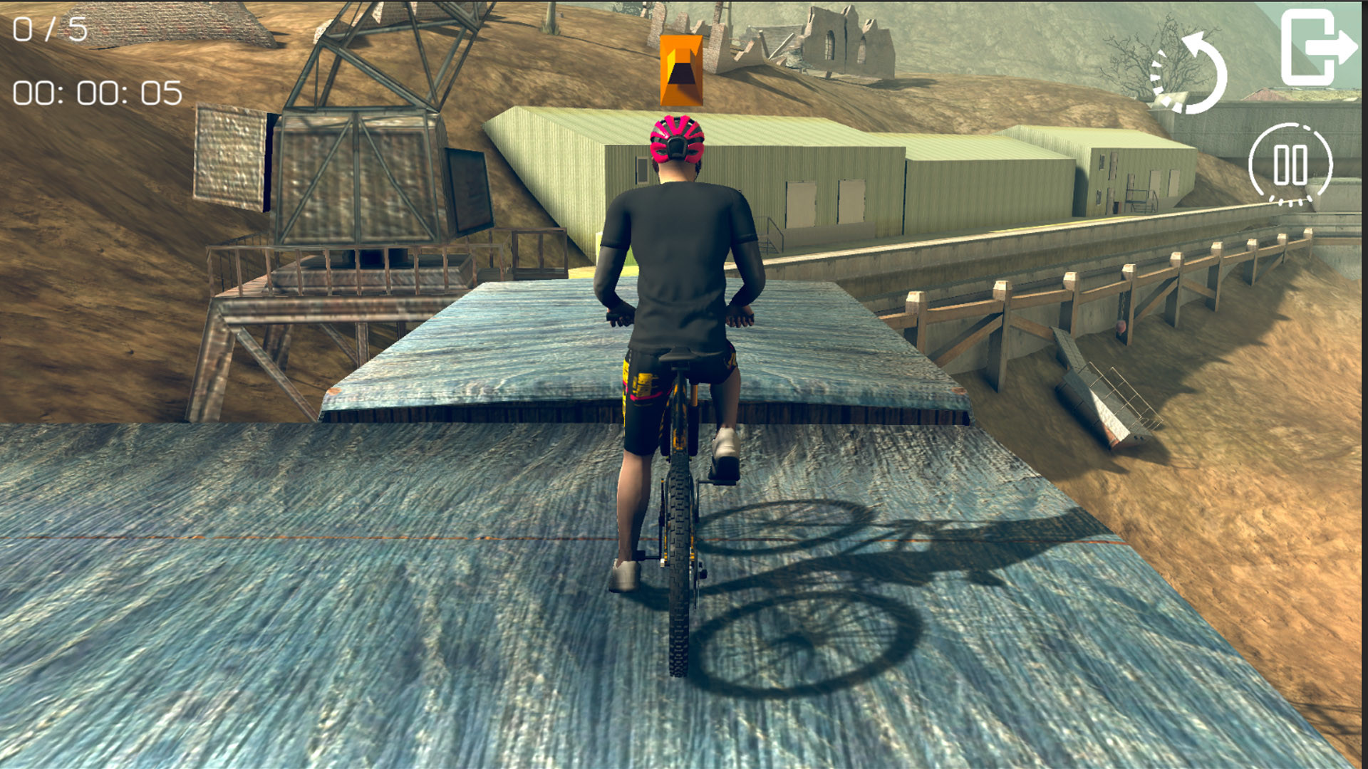 Сэкономьте 95% при покупке Bicycle Challenge - Wastelands в Steam