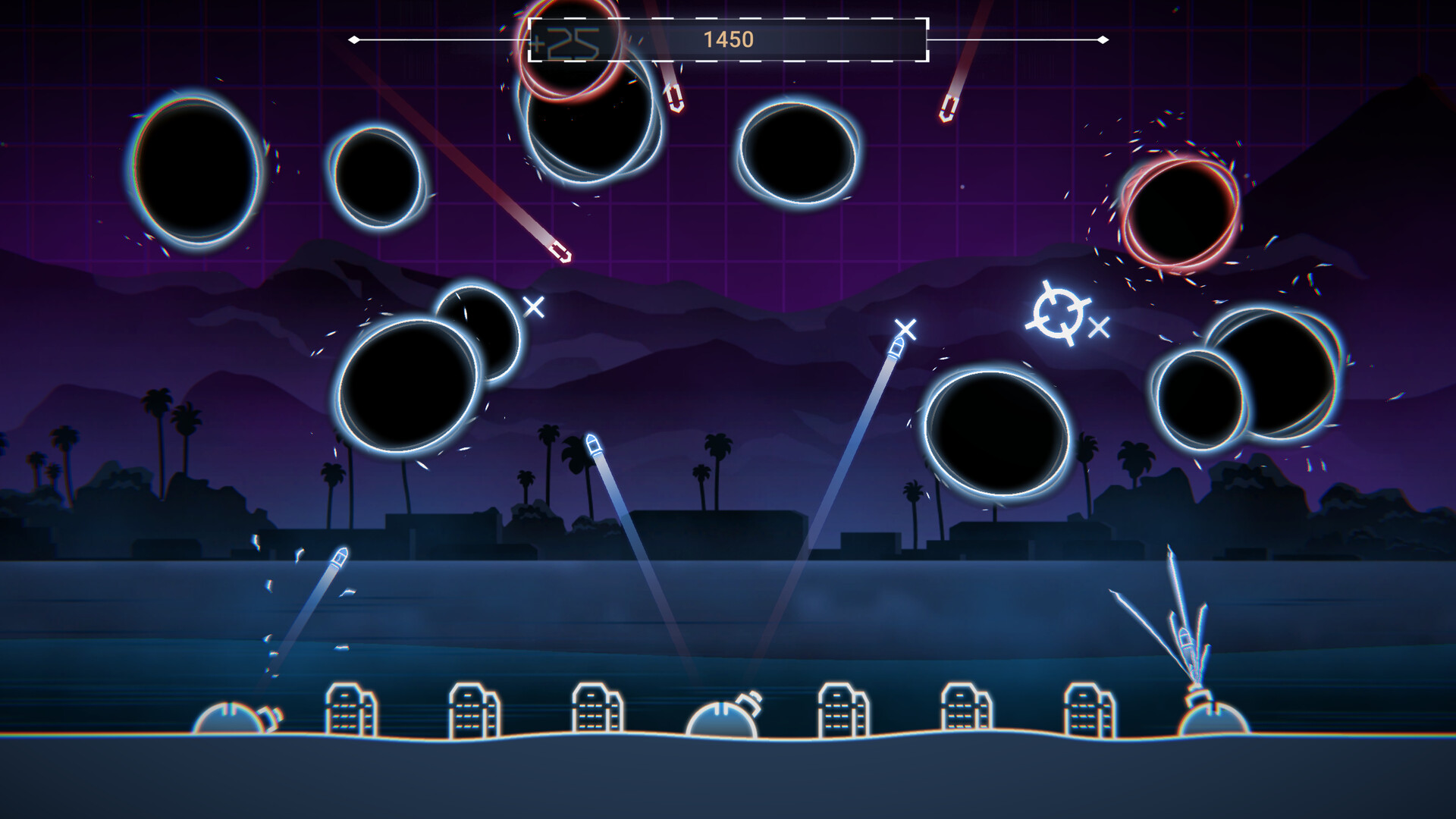 Steamで65% OFF：Missile Command: Recharged