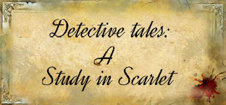 Detective tales: A Study in Scarlet Cover Image