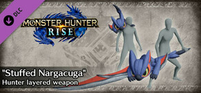 Monster Hunter Rise - "Stuffed Nargacuga" Hunter layered weapon (Long Sword)