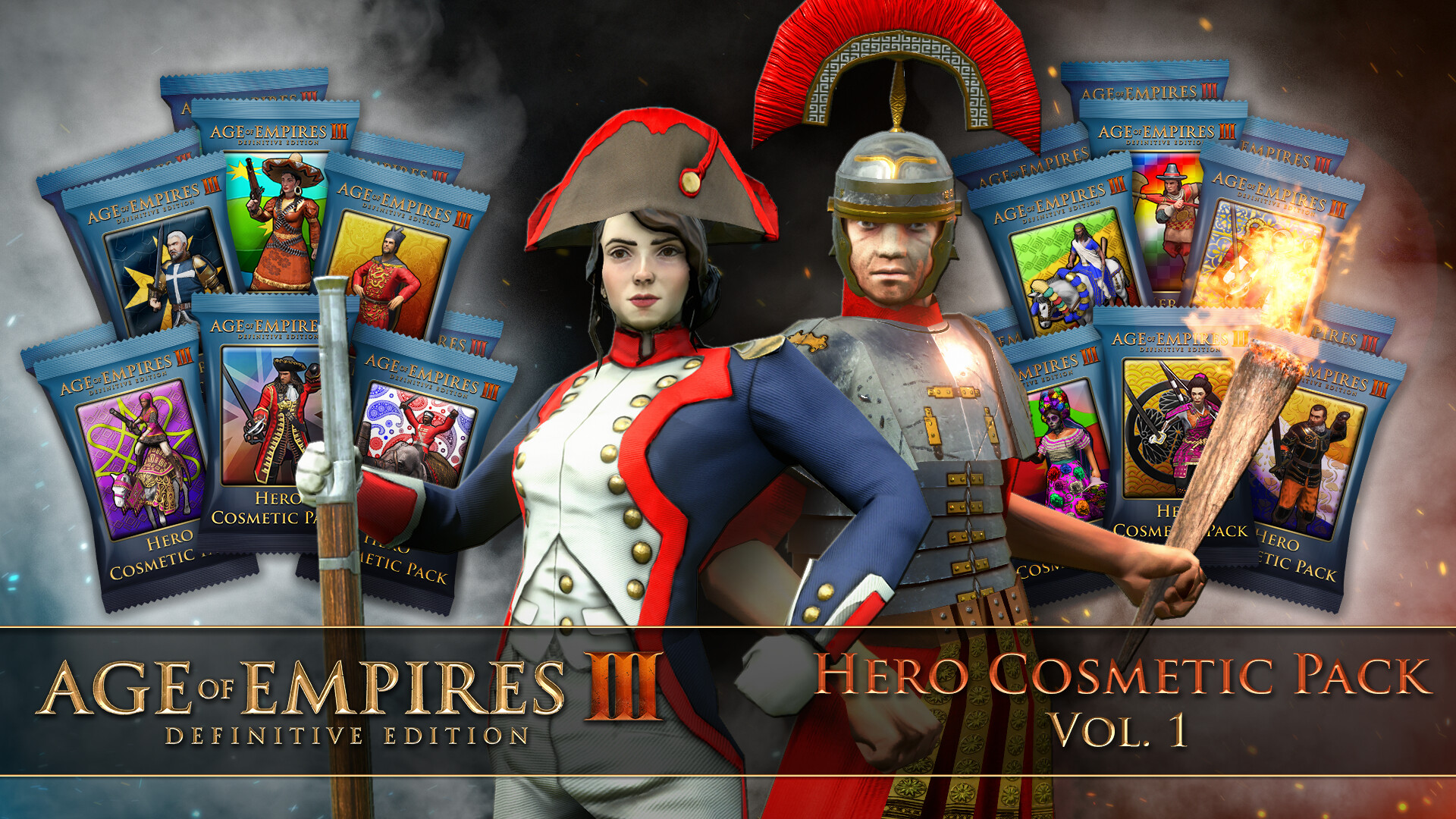 Age of Empires III: Definitive Edition — Набор косметических предметов  героя — Том 1 в Steam