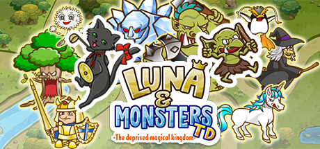 Luna & Monsters Tower Defense -The deprived magical kingdom- Cover Image