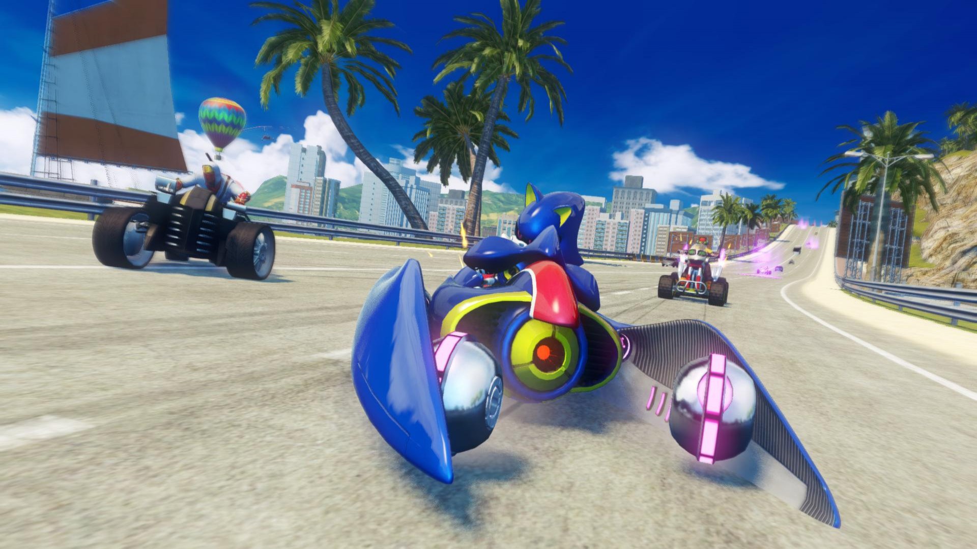 Sonic and All-Stars Racing Transformed: Metal Sonic & Outrun DLC в Steam