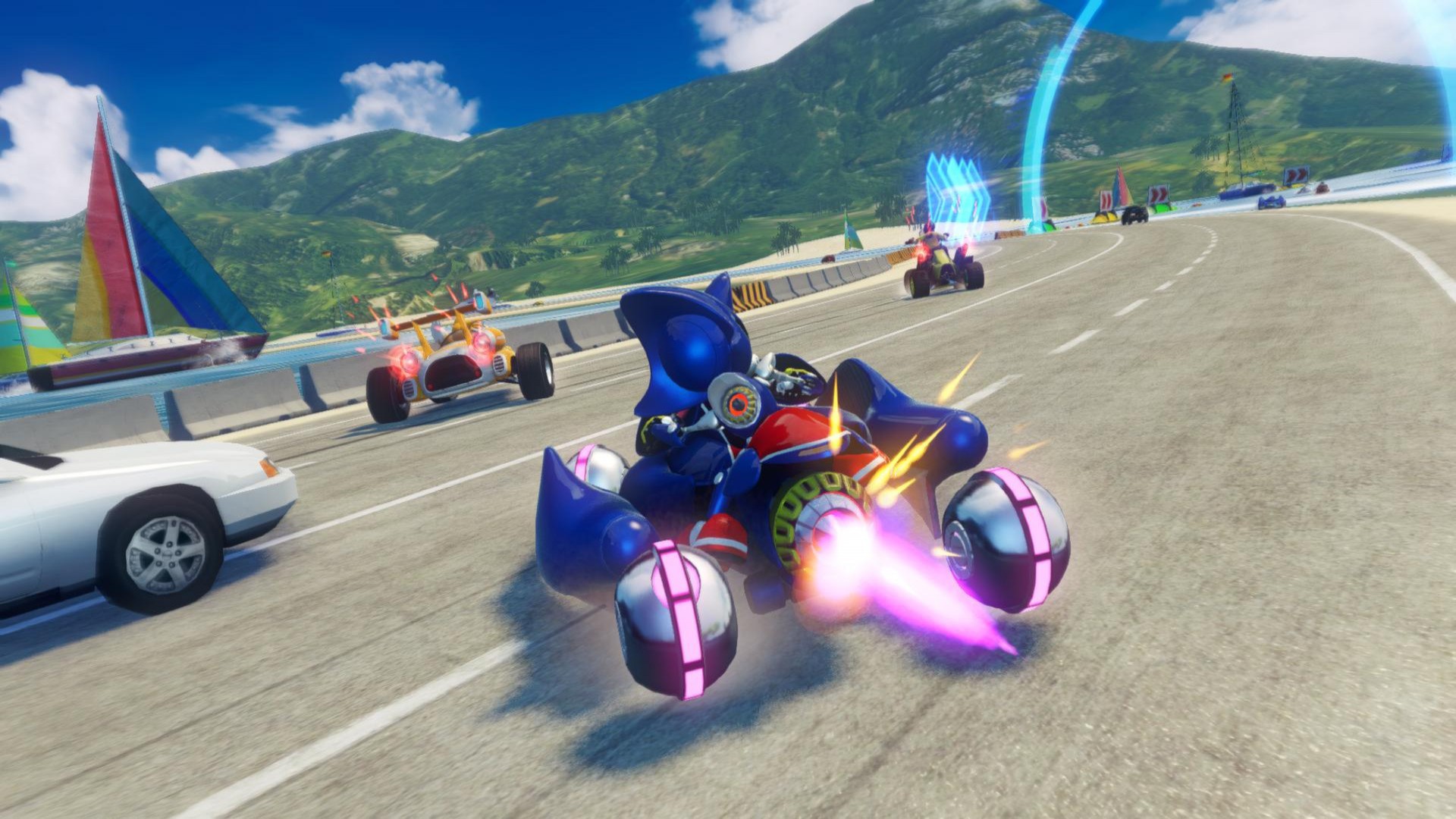 Sonic and All-Stars Racing Transformed: Metal Sonic & Outrun DLC в Steam