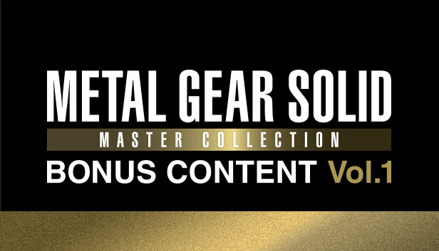 METAL GEAR SOLID MASTER COLLECTION Vol.1 BONUS CONTENT on Steam