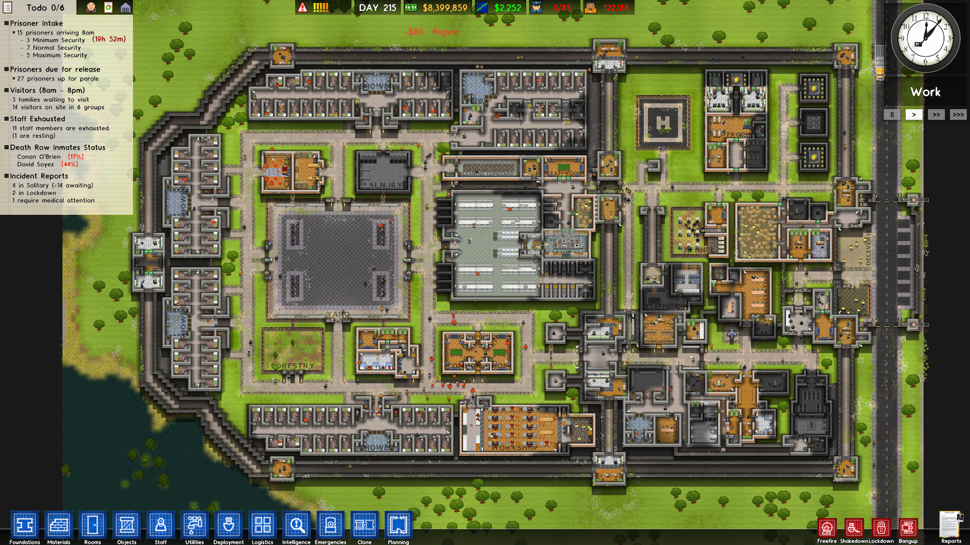 prison architect コレクション 高級ベルト