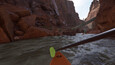 A screenshot of Whitewater VR: Extreme Kayaking Adventure