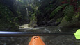 A screenshot of Whitewater VR: Extreme Kayaking Adventure