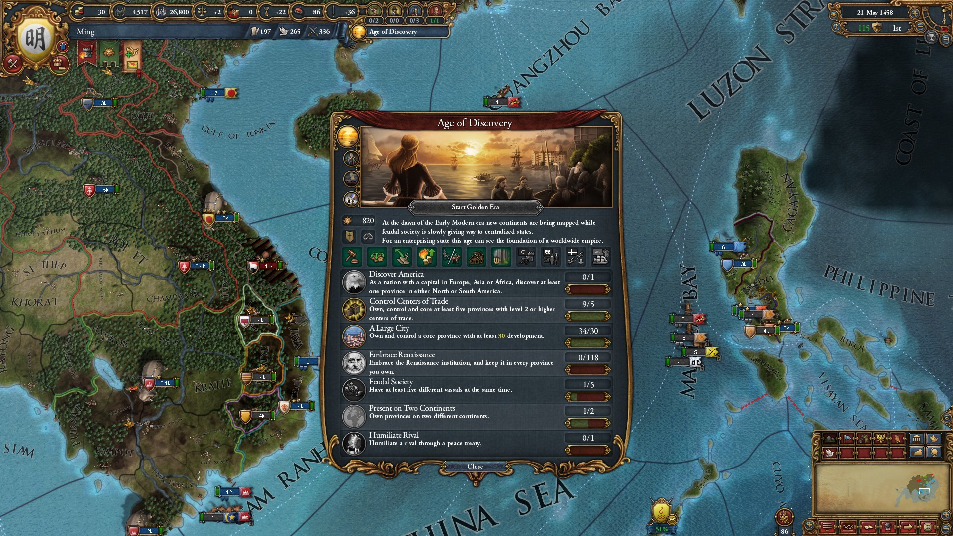 图片[2]-欧陆风云4汉化破解版（Europa Universalis IV）v1.37.2豪华免安装版-forcegame资源