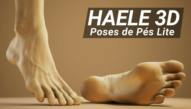 HAELE 3D - Feet Poses Lite - Drawing References