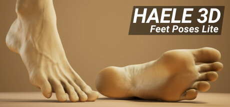 HAELE 3D - Feet Poses Lite - Drawing References Cover Image