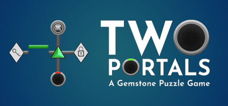 Two Portals - A Gemstone Puzzle Game Cover Image