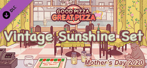 Buena Pizza, Gran Pizza - Set soleado vintage - Día de la Madre 2020
