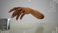 A screenshot of HAELE 3D - Hand Poses Pro - Drawing References