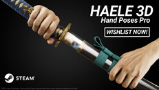 Gameplay | HAELE 3D - Hand Poses Pro - Drawing References