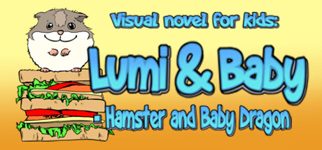 Visual novel for the kids: Lumi And Baby - Hamster And Baby Dragon Cover Image