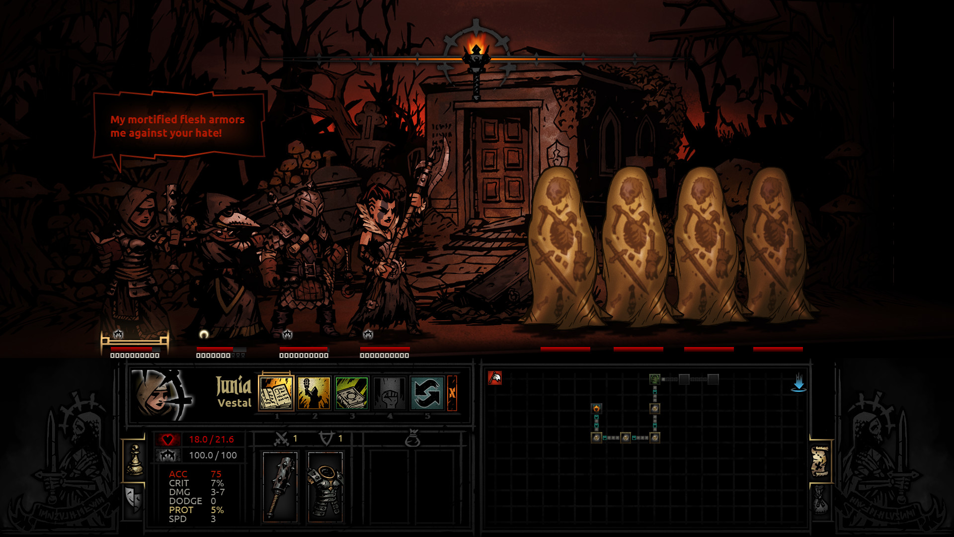 Steam で 92% オフ:Darkest Dungeon®