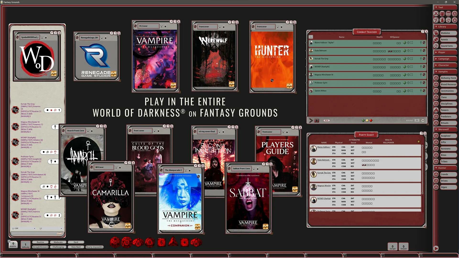 Fantasy Grounds - Vampire: The Masquerade 5th Edition Cults of the Blood  Gods в Steam