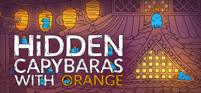 Hidden Capybaras with Orange